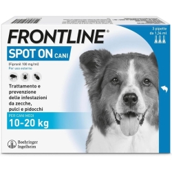 Spot On 10-20 kg - Antiparasitic for Medium Dogs 4 vials