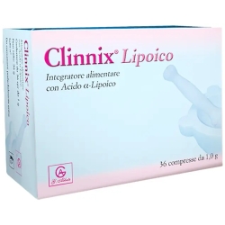 clinnix lipoico - supplementation with lipoic acid 36 tablets
