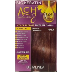 Biokeratin Ach 8 Color Prodige - hair dye n. 4/ca Caramel brown