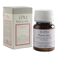 Flora.Mu - probiotic supplement 40 Capsules
