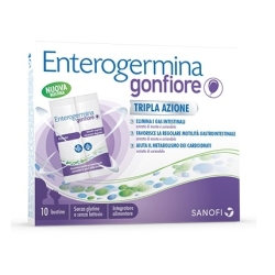 enterogermina swelling 10 sachets for gas elimination