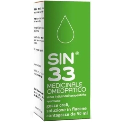 SIN 15 drops 50 ml - Homeopathic Remedy