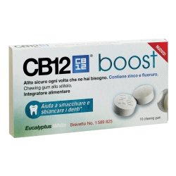CB12 Boost Chewing Gum eucalyptus 10 Pieces