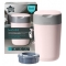 Twist & Click - Container diapers + Reload Pink