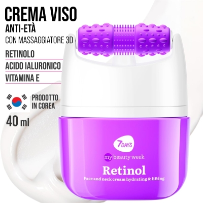 Retinol - Anti-Aging Face Cream With Massager 40 ml