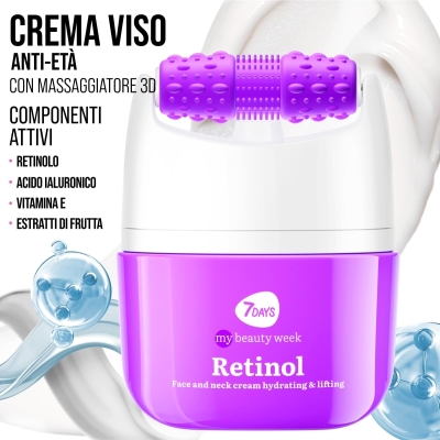 Retinol - Anti-Aging Face Cream With Massager 40 ml