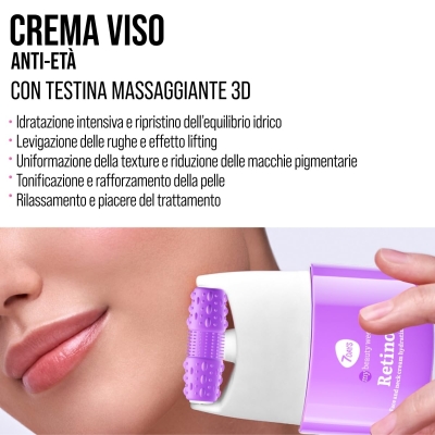 Retinol - Anti-Aging Face Cream With Massager 40 ml