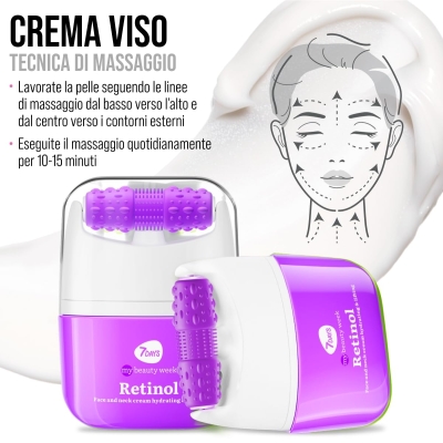 Retinol - Anti-Aging Face Cream With Massager 40 ml