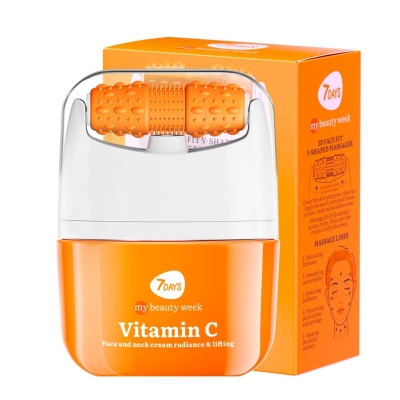 Vitamin C Face Lifting Cream with Roller Massager 40 ml