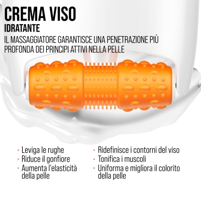Vitamin C Face Lifting Cream with Roller Massager 40 ml