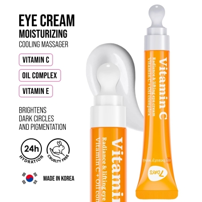 Eye Contour Cream with Vitamin C Anti-Wrinkle and Moisturizing 18 ml