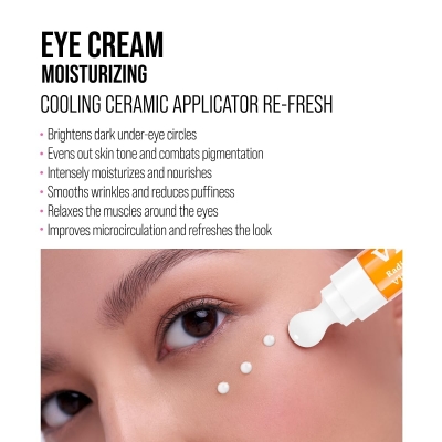 Eye Contour Cream with Vitamin C Anti-Wrinkle and Moisturizing 18 ml