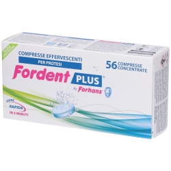 Fordent Plus - 56 concentrated tablets for dentures and orthodontic appliances