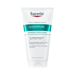 Eucerin Dermopure Clinical - Triple Action Cleanser for Acne-Prone Skin 150 ml
