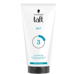Taft Men Wet gel power gel 3 - strong hold hair gel 150 ml