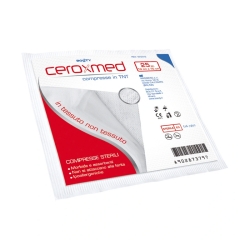 Special soft - 25 sterile Nonwoven fabric bandages - 10x10 cm