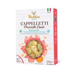 Cappelletti - Fresh Pasta with Raw Ham, Gluten-Free and Lactose-Free 250g