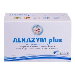 Alkazym Plus 90 capsules - Digestion supplement