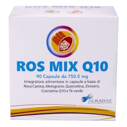 Ros Mix Q10 - Supplement for cardiovascular function 90 capsules