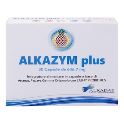 Alkazym Plus - Digestion Supplement 30 Capsules