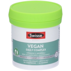 Swisse Vegan Daily Complex 30 Tablets - Vitamin and Mineral Supplement