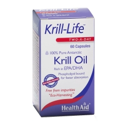 Krill Life Krill Oil 60 Softgels - Cholesterol Supplement