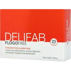 delifab flogofree - pain relief supplement 20 tablets