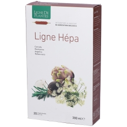 Ligne Hepa 20 drinkable 15 ml ampoules - Body cleansing supplement