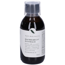 Rs3/Mirabilus Pettoralis 200 ml bottle - Supplement for bronchial fluidity and nose and throat well-being