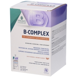 B Complex 20 sachets - Energy and fatigue reduction supplement