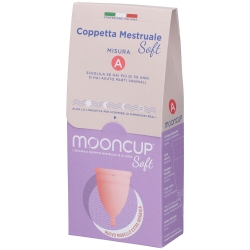 Mooncup Soft Menstrual Cup - Pink Size A
