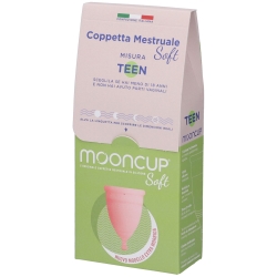 Mooncup Soft Menstrual Cup - Pink Teen Size