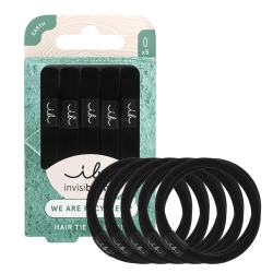5 Black Hair Elastics