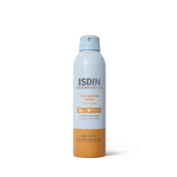 Isdin Sunscreen Cream 50 SPF Transparent Spray Fotoprotector High Protection 250 ml