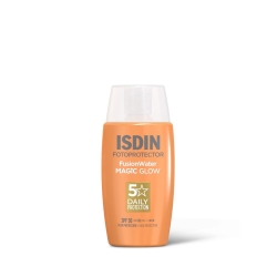 Isdin Fusion Water Magic Glow SPF 50 Very High Protection Face Sunscreen 50ml