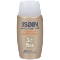 Isdin Fusion Water Magic Urban Face Sunscreen SPF 30 Very High Protection 50 ml