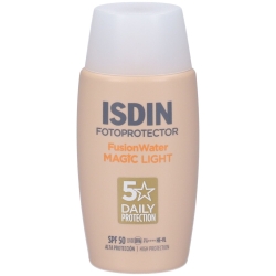 Isdin Fusion Water Magic Light SPF 50 Very High Protection Face Sunscreen 50 ml