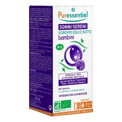 Puressentiel Sleep Peaceful Night Syrup for Children Organic 125 ml - Sleep Supplement