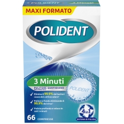 3 Minutes - Daily Denture Cleaner 66 Tablets ( damaged packaging)