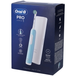Oral-B Pro Series 1 - Travel Edition Electric Toothbrush, Blue