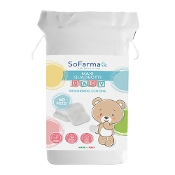 60 Baby Cotton Squares
