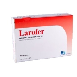 Larofer 20 Tablets - Lactoferrin Supplement