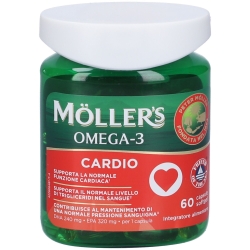Moller's Omega 3 Cardio 60 Capsules - Heart Health Supplement