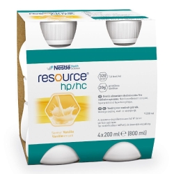 Resource Hp/hc Vanilla Flavor 4 x 200 ml - High-protein, high-calorie food for special medical purposes