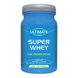 Ultimate Italia Ultimate Super Whey Vanilla Flavor 700g - Lean Muscle Mass Supplement