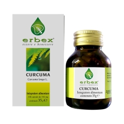 CURCUMA 100CPS 350MG ERBEX