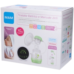 2-in-1 Electric and Manual Breast Pump