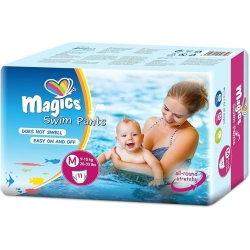 Swim Pants - 11 Swimsuit Diapers Size M (9-15kg)