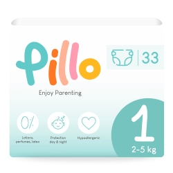 33 Diapers Size 1 - New Born (2-5 kg)