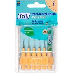 Extra Soft - 6 Orange Interdental Brushes 0.45mm
